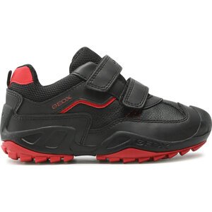 Sneakersy Geox J N. Savage B.A J261VA 0MEFU C0048 S Black/Red