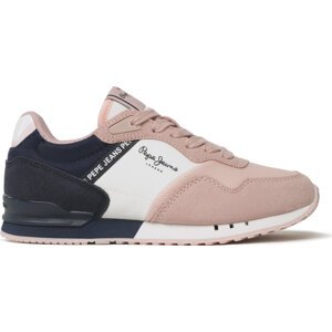 Sneakersy Pepe Jeans London Basic G PGS30564 Soft Pink 305