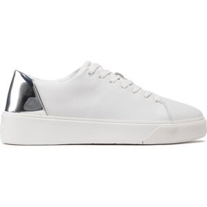 Sneakersy Calvin Klein Low Top Lace Up HM0HM00824 Bílá