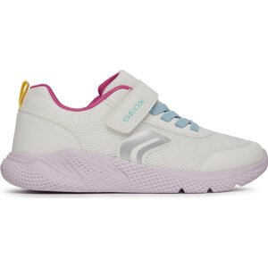 Sneakersy Geox J Sprintye Girl J36FWB 01454 C0653 D White/Multicolor
