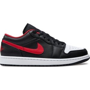 Boty Nike Air Jordan 1 Low 553558 063 Black/Fire Red/White