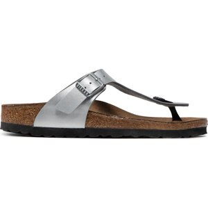 Žabky Birkenstock Gizeh Bs 0043853 Stříbrná