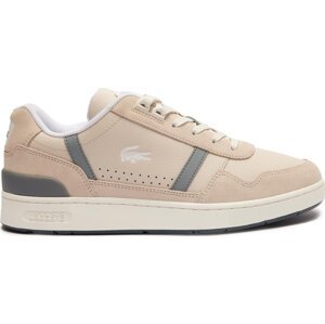 Sneakersy Lacoste T-Clip Tonal 747SMA0067 Off Wht/Gry 2B7