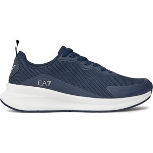 Sneakersy EA7 Emporio Armani X8X150 XK350 R649 Black Iris/Silver