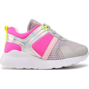 Sneakersy Bibi Evolution 1053234 Grey/Clear/Hot Pink