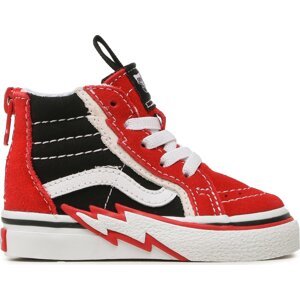Sneakersy Vans Sk8-Hi Zip Bolt VN000BVKREB1 Red/Black