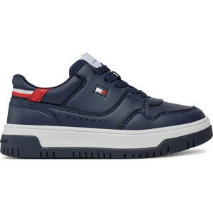 Sneakersy Tommy Hilfiger Low Cut Lace-Up Sneaker T3X9-33367-1355 M Tmavomodrá