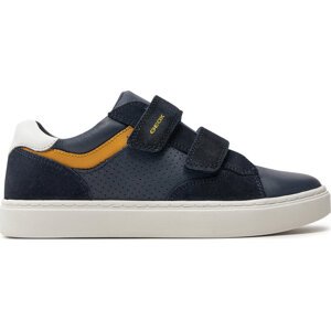 Sneakersy Geox J Nashik Boy J45ECB 0CL22 C0657 D Navy/Yellow