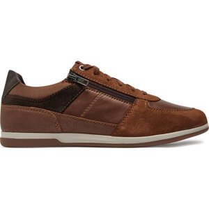 Sneakersy Geox U Renan U454GB 0CL22 C0507 Browncotto/Dk Brown