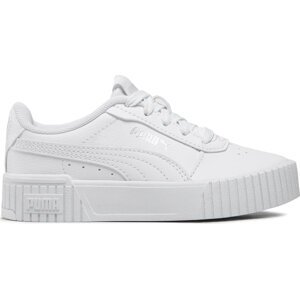 Sneakersy Puma Carina 2.0 Ps 386186 02 Puma White/White/Silver