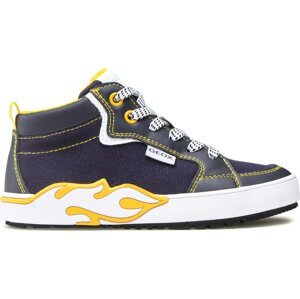 Sneakersy Geox J Alphabeet Boy J35HLF01054C0657 S Navy/Yellow