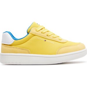 Sneakersy Tommy Hilfiger Low Cut Lace-Up Sneaker T3X9-33351-1694 M Yellow 200
