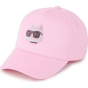 Kšiltovka Karl Lagerfeld Kids Z30165 Růžová