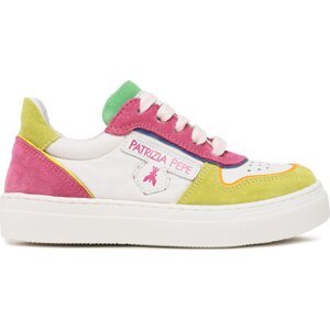 Sneakersy Patrizia Pepe PJ205.20 M Fuxia/Verde Vitello