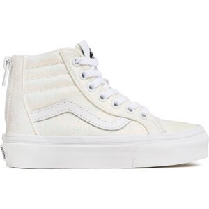 Sneakersy Vans Sk8-Hi Zip VN0005VSWHT1 Glitter White