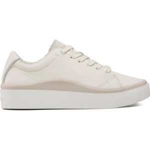 Sneakersy Calvin Klein Cupsole Wave Lace Up HW0HW01349 Marshmallow/Feather Gray 0K6