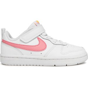 Boty Nike Court Borough Low 2 (Psv) BQ5451 124 White/Coral Chalk/Laser Orange