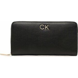 Velká dámská peněženka Calvin Klein Re-Lock Z/A Wallet Lg Pbl K60K610967 BAX