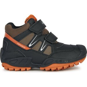 Sněhule Geox J New Savage Boy B A J261WA 0CEFU C9279 M Black/Dk Orange