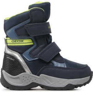 Sněhule Geox J Sentiero B. B Abx B J26FSB 0FUCE C0749 S Navy/Lime