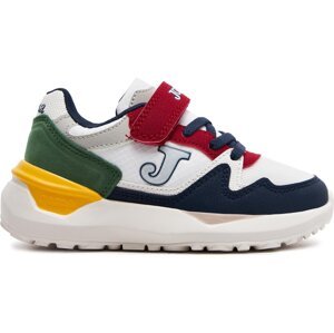 Sneakersy Joma 3080 Jr 2402 J3080S2402V Beige Navy Blue Red Green