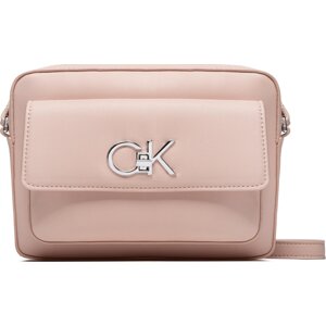 Kabelka Calvin Klein Re-Lock Camera Bag With Flap K60K609114 Růžová