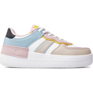 Sneakersy Lumberjack Freya SWG1611-001-S16 White/Beige/Lt Fuxia M1197