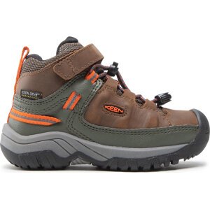 Trekingová obuv Keen Targhee Mid Wp 1026296 Dark Earth/Forest Night