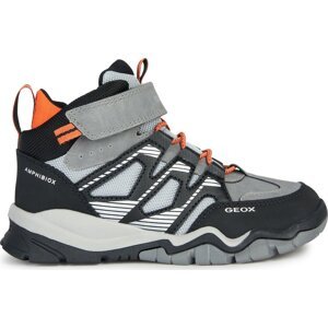 Kotníková obuv Geox J Montrack Boy B Abx J26HBC 0FUME C0036 S Grey/Orange