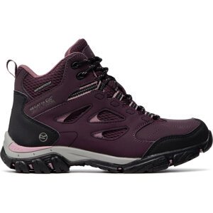 Trekingová obuv Regatta Lady Holcombe Iep Mid RWF573 Dark Burgundy/Black QFE