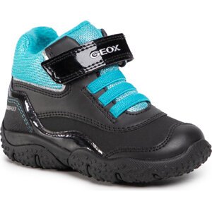 Kotníková obuv Geox B Baltic G. Wpf A B04H1A 0BCM2 C0490 M Black/Turquoise