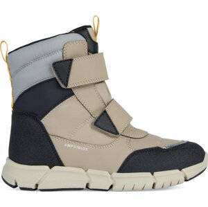 Sněhule Geox J Flexyper Boy B Abx J169XC 0FU50 C0015 S Beige/Black