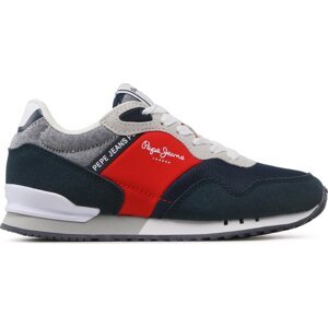 Sneakersy Pepe Jeans London B Brighton PBS30552 Navy 595