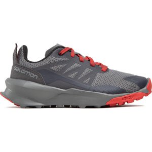 Trekingová obuv Salomon Patrol J 416781 09 M0 Quiet Shade/Magnet/Goji Berry