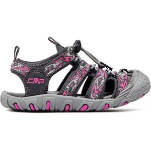 Sandály CMP Sahiph Hiking Sandal 30Q9524 Titanio/Purple Fluo 48UL