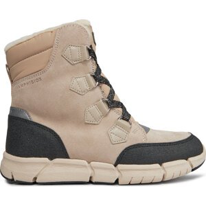 Sněhule Geox J Flexyper Girl B Ab J16APA 022FU C5000 D Beige