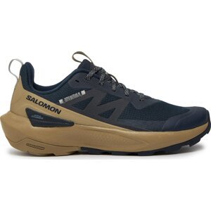 Trekingová obuv Salomon Elixir Activ L47455300 Carbon / Slate Green / Glacier Gray