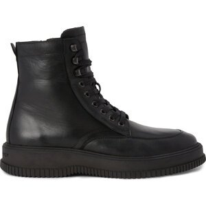 Kozačky Tommy Hilfiger Th Everyday Class Termo Lth Boot FM0FM04658 Black BDS