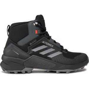 Boty adidas Terrex Swift R3 Mid GORE-TEX Hiking Shoes HR1308 Core Black/Grey Three/Solar Red