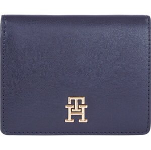 Malá dámská peněženka Tommy Hilfiger Th Spring Chic Med Bifold Wallet AW0AW16011 Space Blue DW6