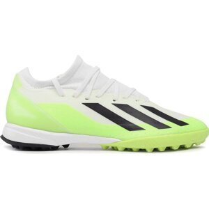 Boty adidas X Crazyfast.3 Turf Boots ID9337 Ftwwht/Cblack/Luclem