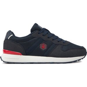 Sneakersy Lumberjack December SMF6611-001-M67 Navy Blue/Red M0146