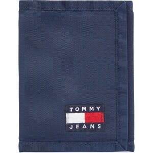 Velká pánská peněženka Tommy Jeans Tjm Ess Daily Nylon Trifold AM0AM12083 Dark Night Navy C1G