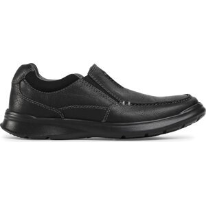 Polobotky Clarks Cotrell Free 261315937 Black Oily Leather