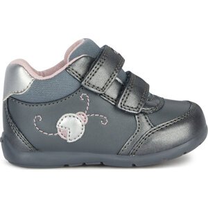 Polobotky Geox B Elthan Girl B361QD 054AJ C1332 Šedá