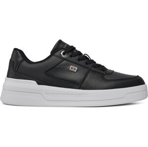 Sneakersy Tommy Hilfiger Essential Basket FW0FW07684 Black BDS