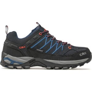 Trekingová obuv CMP Rigel Low Trekking Shoes Wp 3Q13247 B.Blue/Flash Orange 27NM