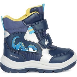 Sněhule Geox B Flanfil Boy B Abx B363VA 054FU C0693 M Navy/Lt Blue