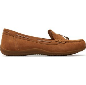 Mokasíny Geox D Vega Moc D35DNA 00022 C6001 Cognac