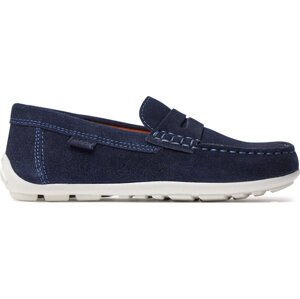 Mokasíny Geox J New Fast Boy J826CA 00022 C4211 S Navy/White